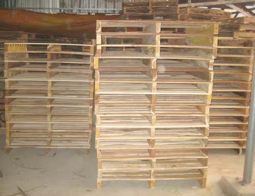 PALLET GỖ 1100 X1100 X140 MM MẨU 2